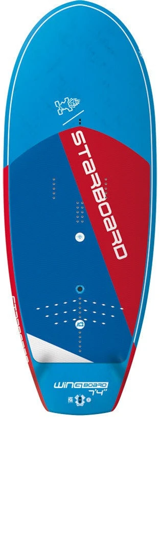 2023 STARBOARD WINGBOARD 7'4" X 32.5" BLUE CARBON FOIL BOARD 1 2023 STARBOARD WINGBOARD 7'4" X 32.5" BLUE CARBON FOIL BOARD
