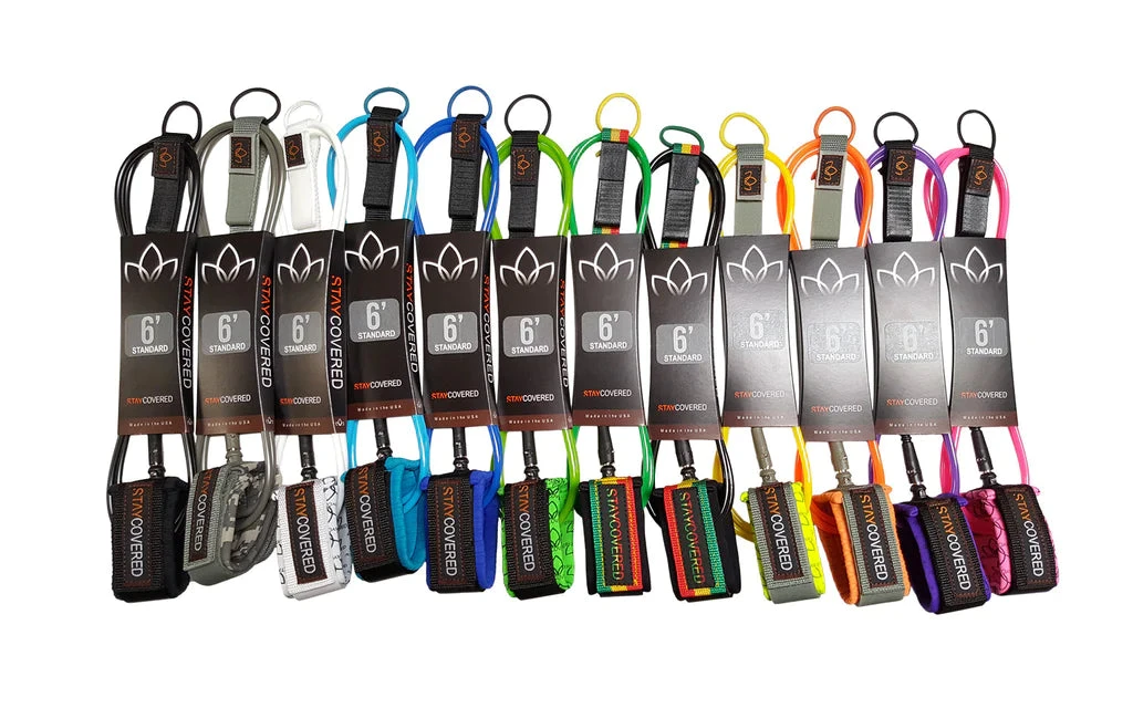 Stay Covered 6' Standard Surf Leash 1 Stay Covered 6' Standard Surf Leash