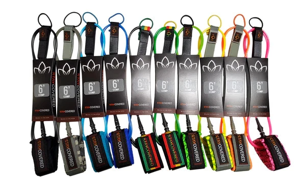 Stay Covered 6' Comp Surf Leash 1 Stay Covered 6' Comp Surf Leash